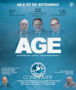 AGE Assembléia Geral Extraordinária